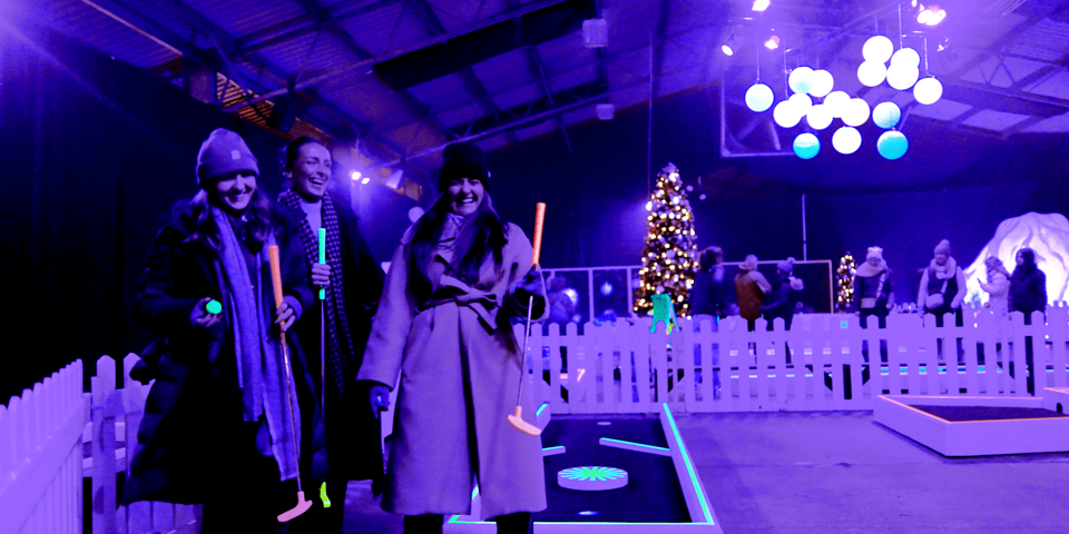 UV Glow Crazy Golf