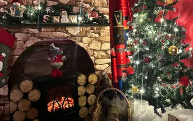 Visit Santa in His Cosy Cabin on the Farm