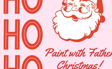 Paint with Father Christmas!