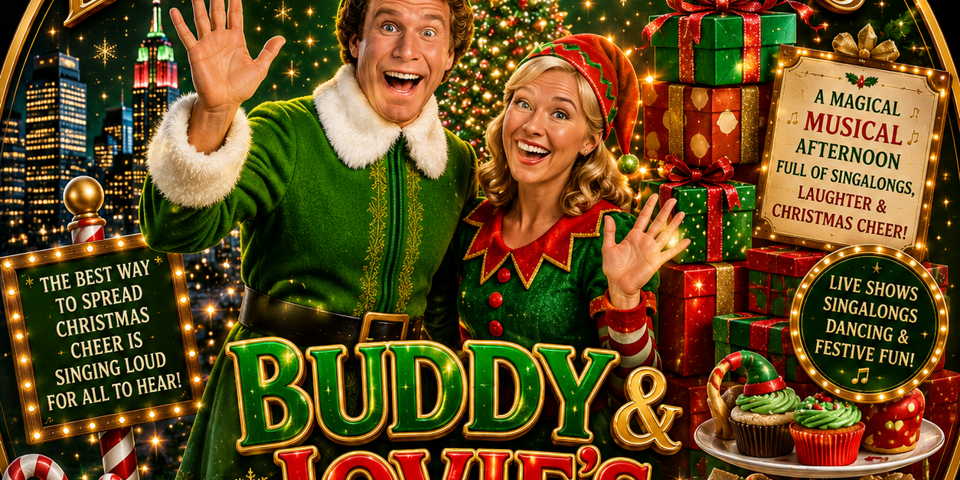 Buddy & Jovie Elf Musical Afternoon Tea
